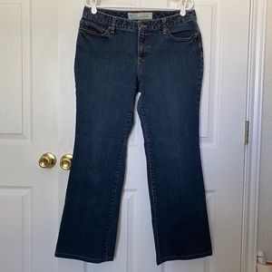 LOFT curvy boot jeans